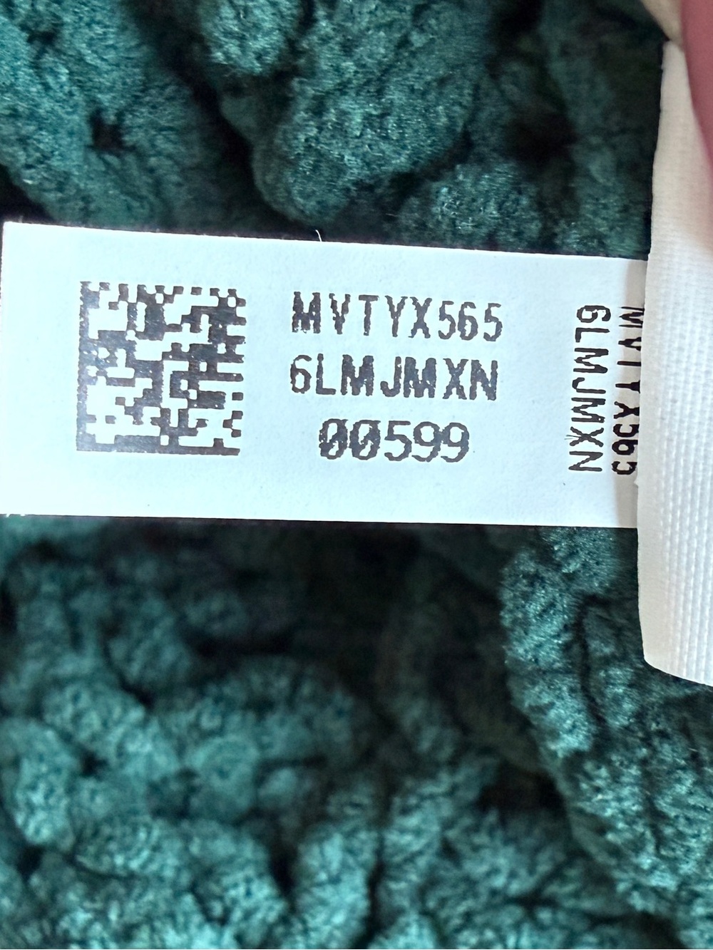 Aerie Cable Car Quarter Zip Sweater Forest Green Chunky Knit Oversized XL - Picture 9 of 11